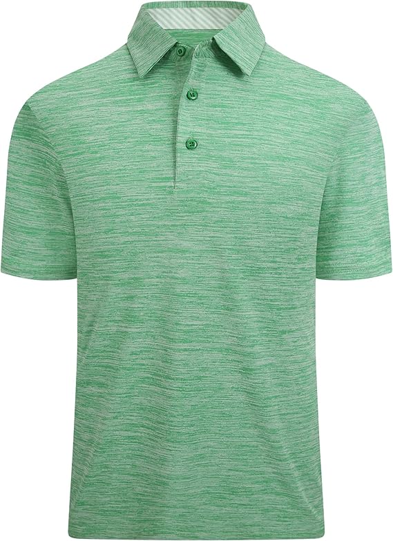 Performance Quick-Dry Short Sleeve Golf Polo for Men