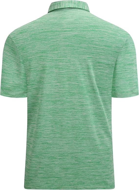Performance Quick-Dry Short Sleeve Golf Polo for Men view 2